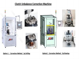 Clutch Pressure Plate Automatic Balancing Machine With Riveting