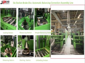 Brake Disc Six-Station Automatic Assembly Line Balancing Machine