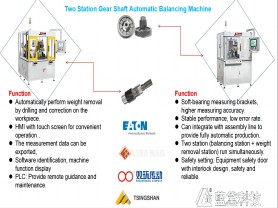 Machine d'équilibrage automatique d'arbre de transmission