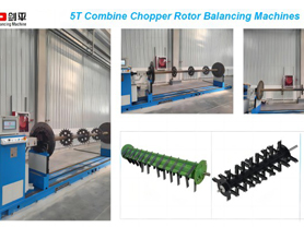 Combine Chopper Rotor Balancing Machine for Auger