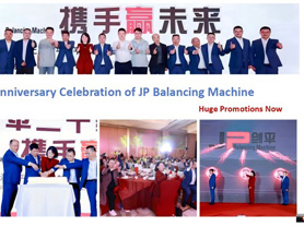 20th Anniversary Celebration of JP Balancing Machine