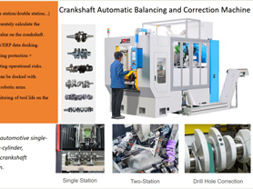 JP Automatic Crankshaft Balancing Machine for Crankshafts and Connecting Rods