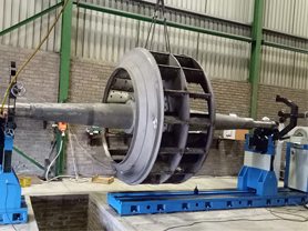 Jp Large Centrifugal Fan Balancing Machine