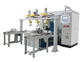 Automatic Brake Disc Assembly Line Balancing Machine