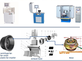 Balancing Machine for Kitchen Fan Range hood