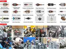 Balancing Machine for Electric Armature Rotor