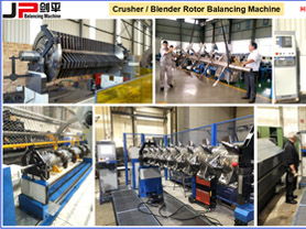 Balancing Machine for Crusher Rotor