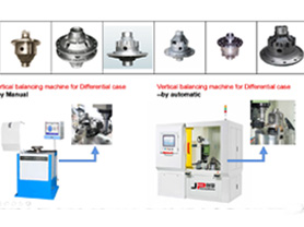 Differentail Case Balancing Machine