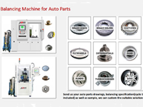 Balancing Machine for Auto Parts