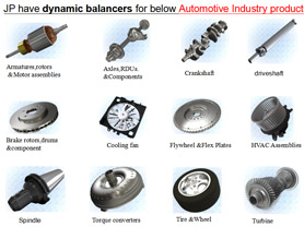 Balancing Machine for Automotive industry