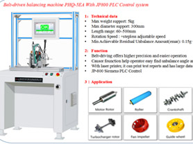 New Belt Balancing Machines