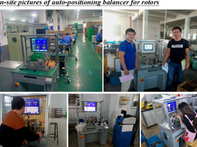 Auto Positioning Balancer for Rotor On Site