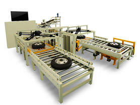 Wheel Tire Hub Assembly Line Automatic Balancer