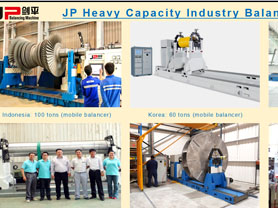 JP Heavy Capacity Industry Balancing Machine up to 100Ton