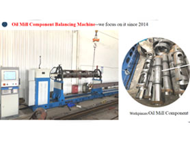 Oil Mill Component Balancing Machine