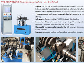 Precision Dynamic Two Plane Balance Engine Crankshaft