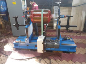 Electric Motor Balancing Machine in Thailand