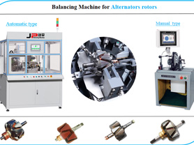 Balancing Machine for Alternator Rotor