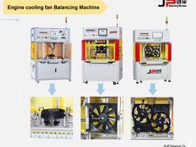 Engine Cooling Fan Balancing Machine