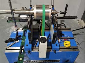 Squirrel Cage Motor Rotor Balancing Machine