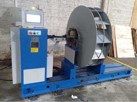 Large and Medium Fan Impeller Balancing Machine