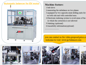 EV Motor Rotor Automatic Balancing Machine