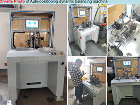 On-site Photo of Auto-Positioning Dynamic Balancing Machine