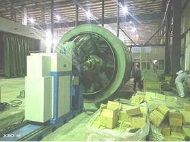 Large Fan Impeller Balancing Machine