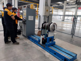 Motor Balancing Machine in Stanley Black & Decker