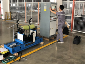 Conveyor Roller Balancing Machine