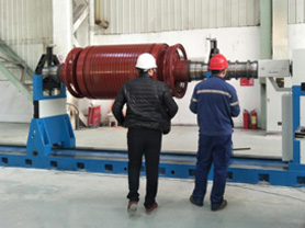 Motor Rotor Horizontal Balancing Machine