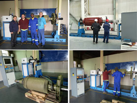 Horizontal Hard Bearing Balancing Machines up to 100Ton