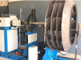 Balancing Machine for Medium and Large Industrial Fan