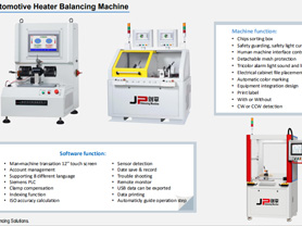 Automotive Heater Fan Balancing Machine