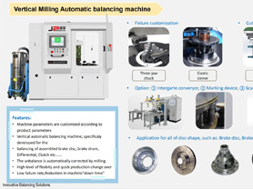 Vertical Milling Automatic Balance Machine