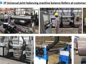 Paper Roll Balancing Machine