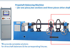 Propshaft Balancing Machines for Transmission Shaft