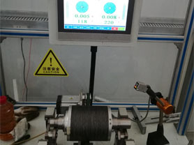 JP EV Motor Rotor Belt Balancing Machines