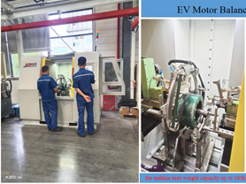 EV Motor Balancing Machine