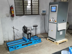 Motor Assembly Horizontal Balancing Machine